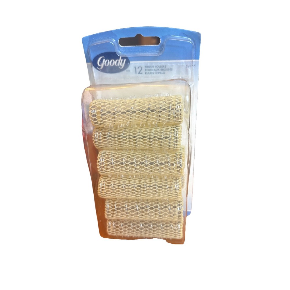 Goody Hair Brush Rollers Vintage 12pk